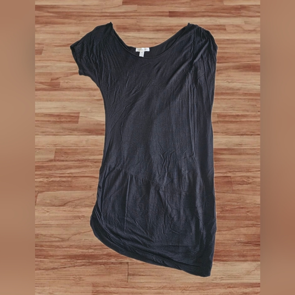 AMBIANCE APPAREL Size S Women's Black Single Off Shoulder Dress
